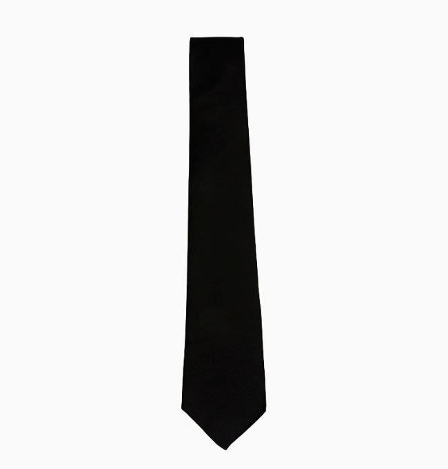 Cravate Noir Homme en Polyester