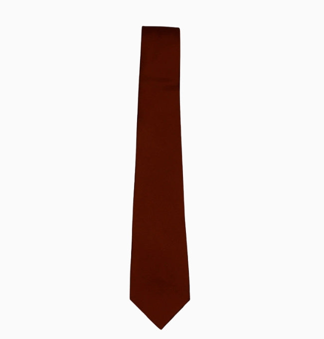 Cravate Marron Homme en Polyester