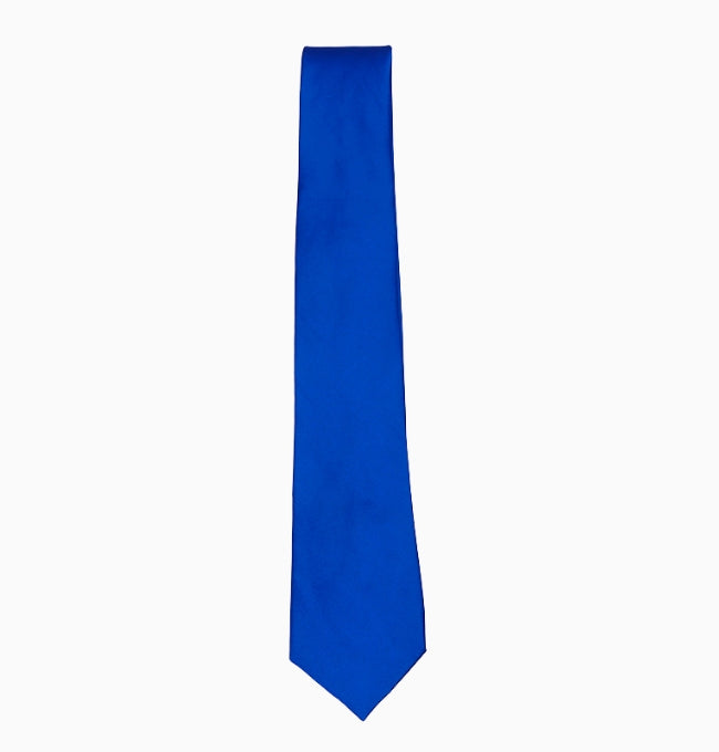 Cravate Bleu Homme en Polyester