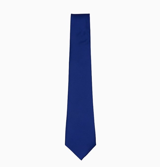 Cravate Bleu Nuit Homme en Polyester