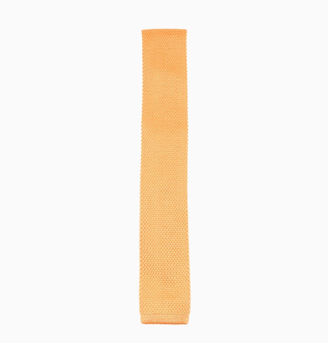 Cravate Doré Homme en Tricot