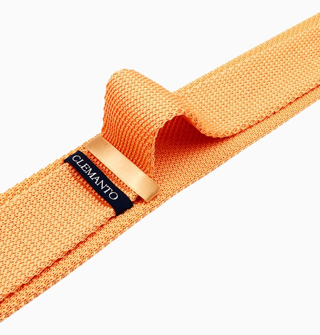 Cravate Doré Homme en Tricot