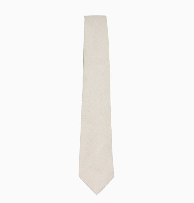 Cravate Gris Homme en Coton