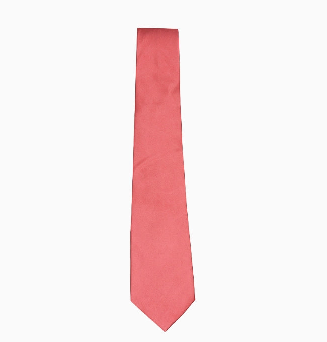 Cravate Rose Nude Homme en Polyester