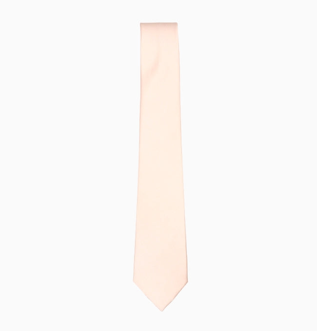Cravate Rose Pâle Homme en Polyester