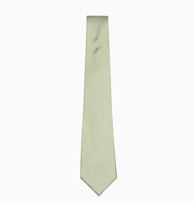 Cravate Vert Forêt Homme en Polyester