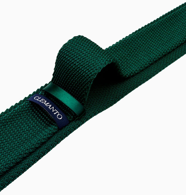 Cravate Vert Homme en Tricot