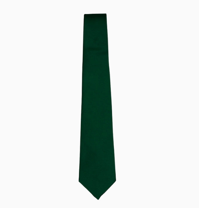 Cravate Vert Sapin Homme en Polyester
