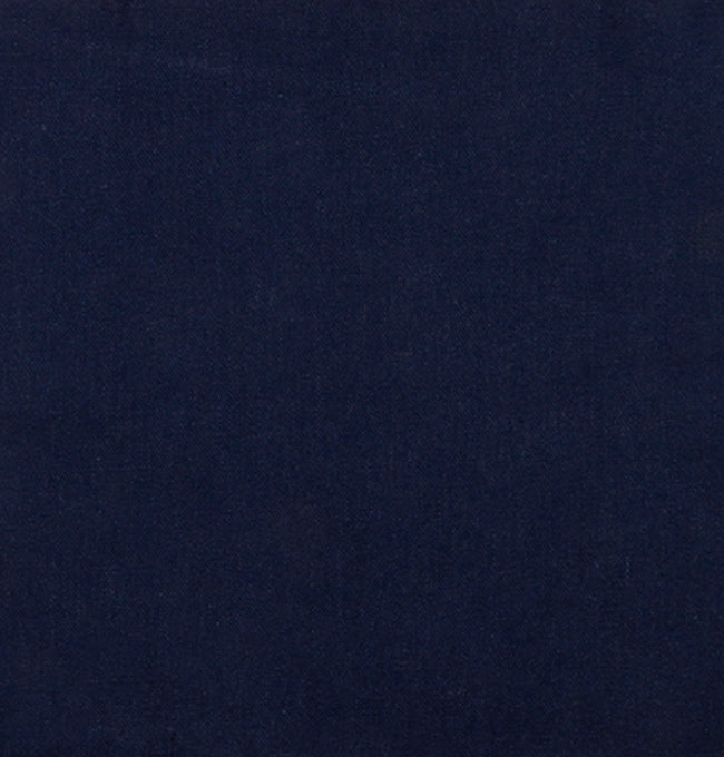 Motif Bleu Marine en Lin