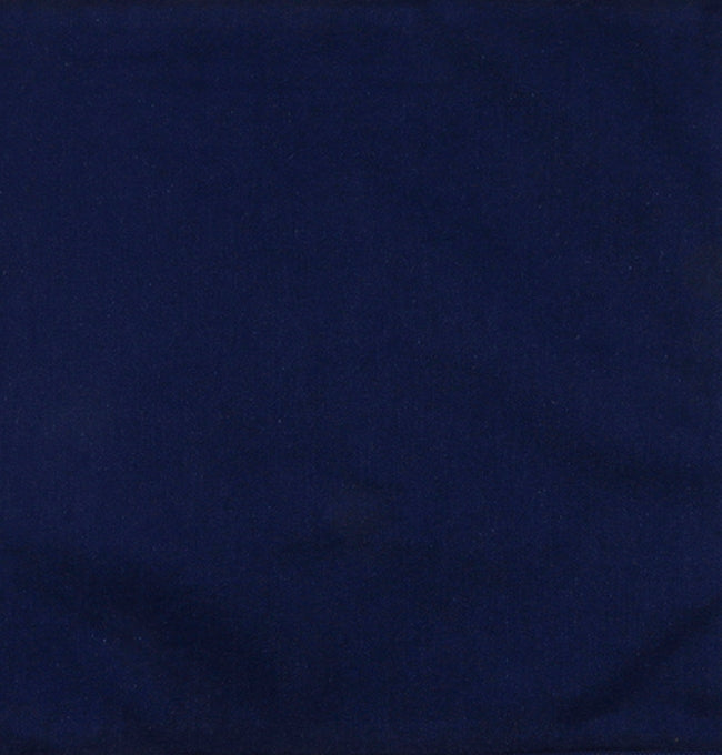 Motif Bleu Nuit en Coton Côtelé