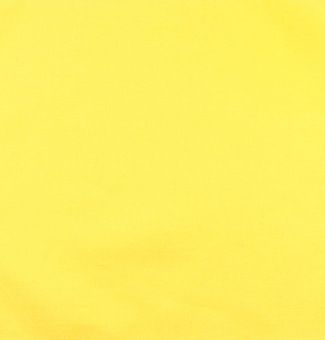 Motif Jaune en Coton Côtelé