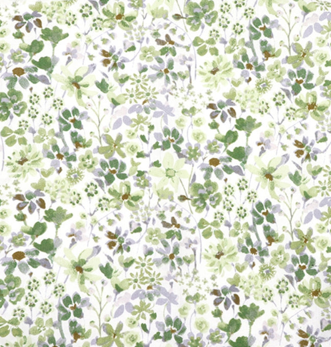 Motif Liberty Vert Anémone en Coton