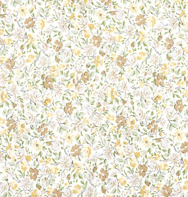 Motif Liberty Vert Eucalyptus en Coton