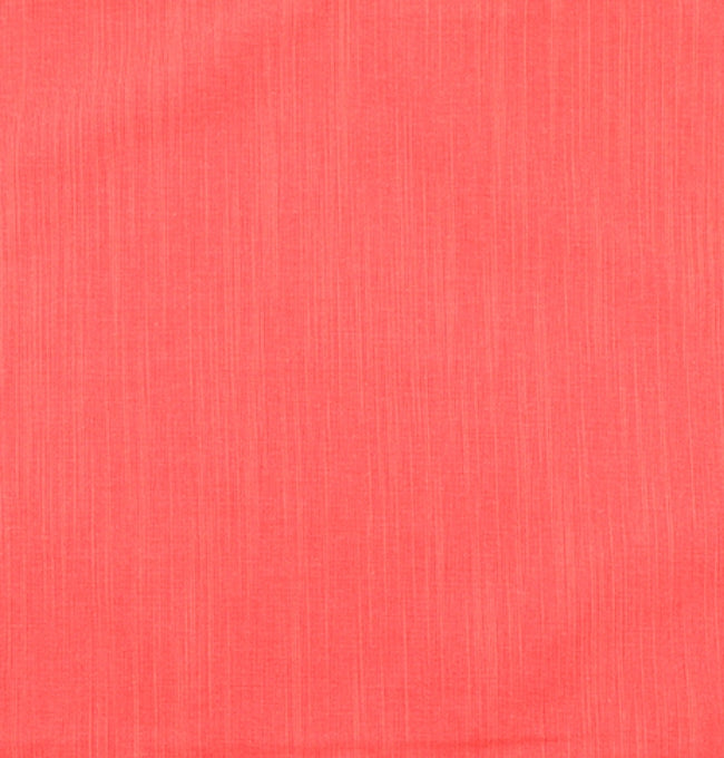 Motif Rose Corail en Coton