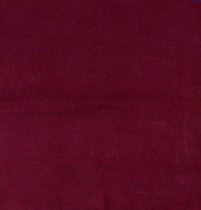 Motif Rouge Bordeaux en Lin