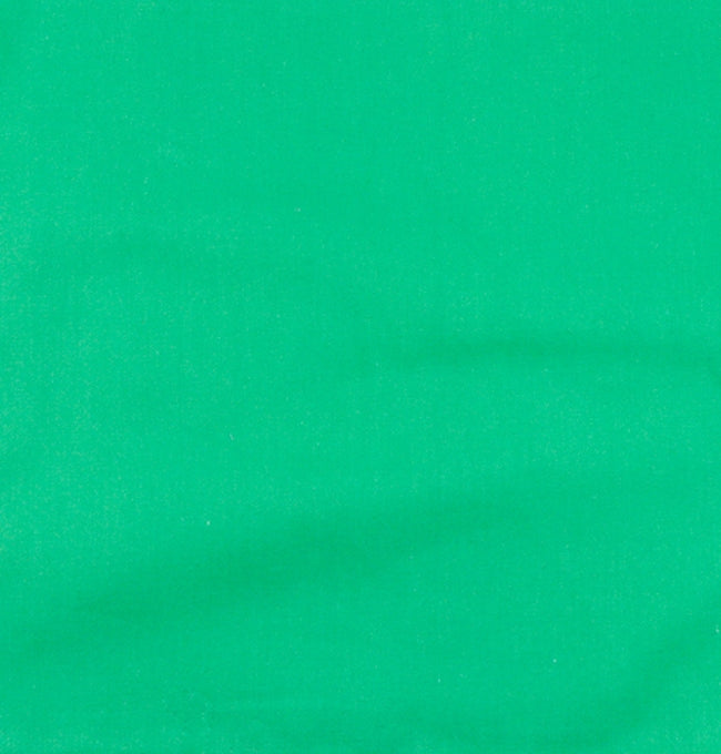 Motif Vert Menthe en Coton Côtelé