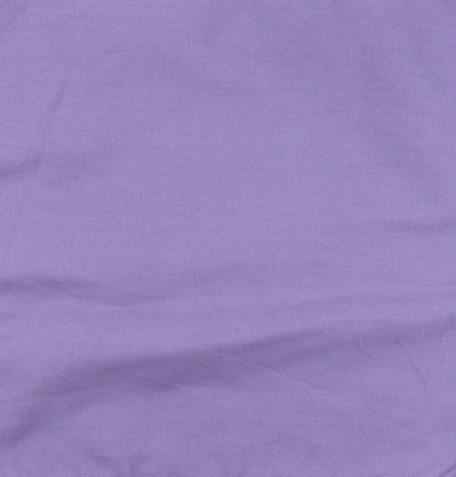Motif Violet Prune en Coton Côtelé