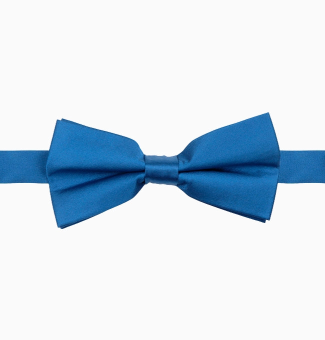 Noeud Papillon Bleu Cobalt Homme en Polyester