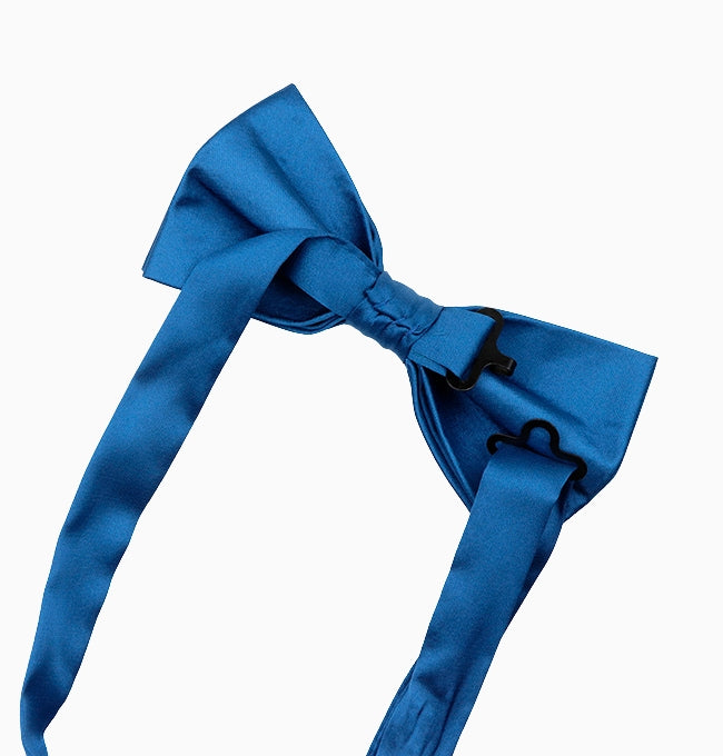 Noeud Papillon Bleu Cobalt Homme en Polyester