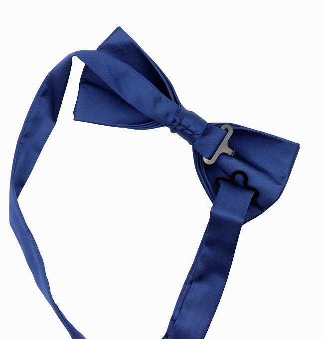 Noeud Papillon Bleu Nuit Homme en Polyester