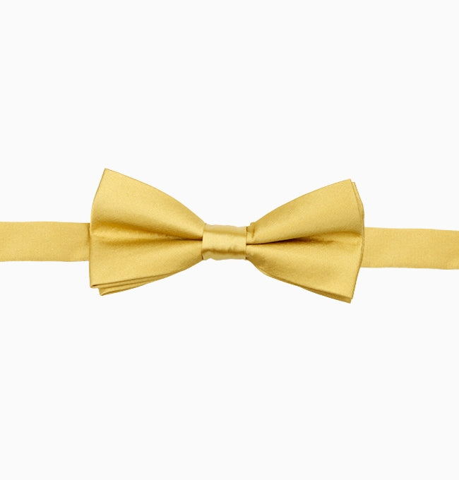 Noeud Papillon Doré Antique Enfant en Polyester