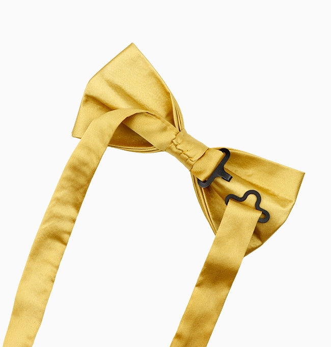 Noeud Papillon Doré Antique Homme en Polyester