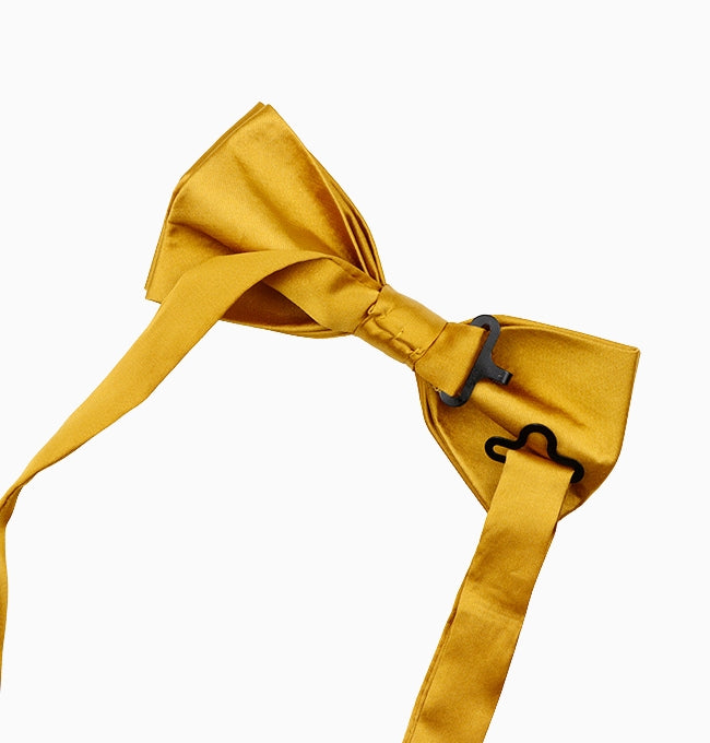 Noeud Papillon Doré Homme en Polyester