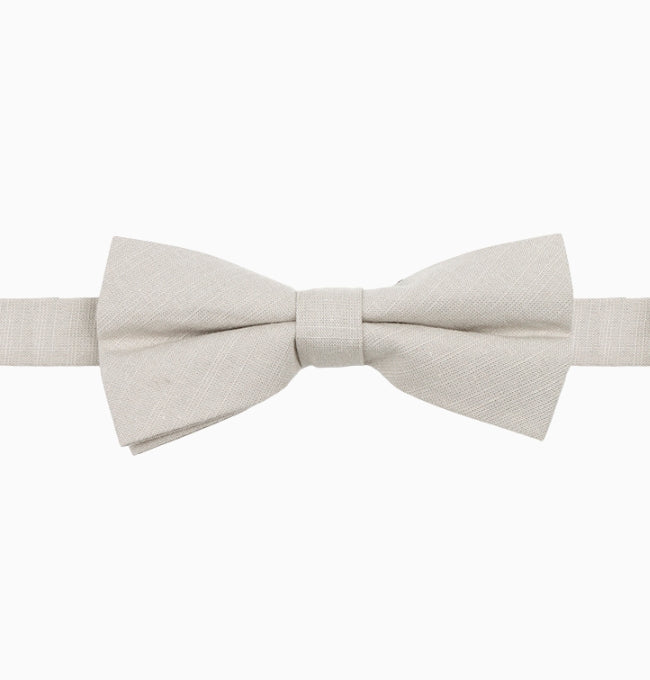 Noeud Papillon Gris Homme en Coton