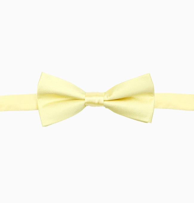 Noeud Papillon Jaune Enfant en Polyester