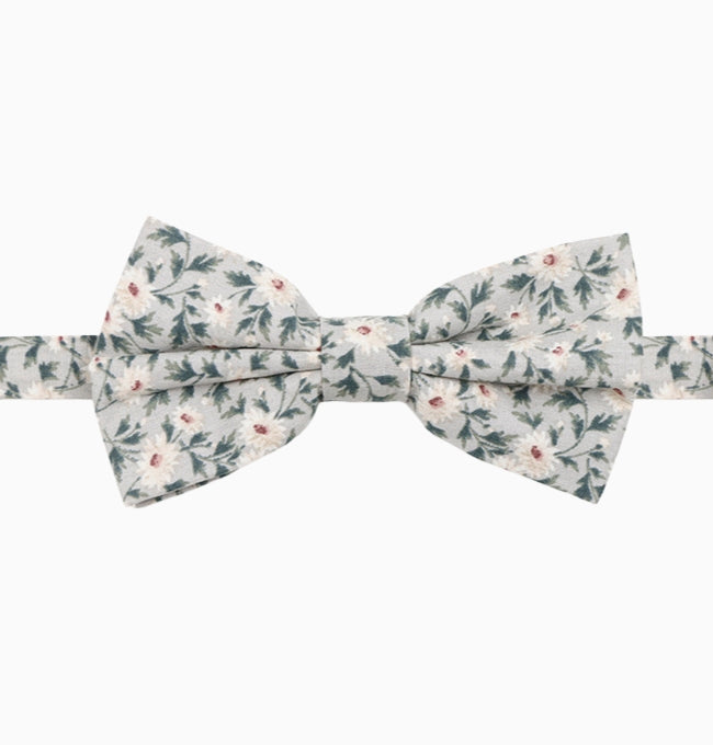 Noeud Papillon Liberty Gris Armoise Homme en Coton