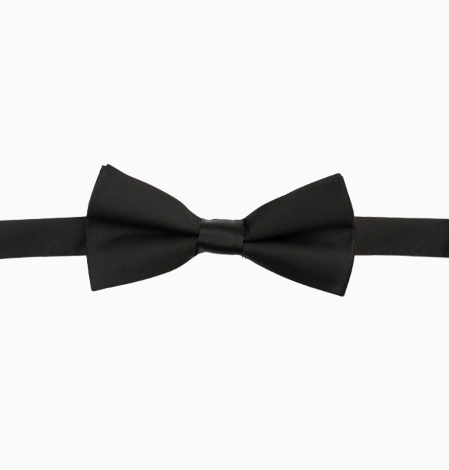 Noeud Papillon Noir Enfant en Polyester