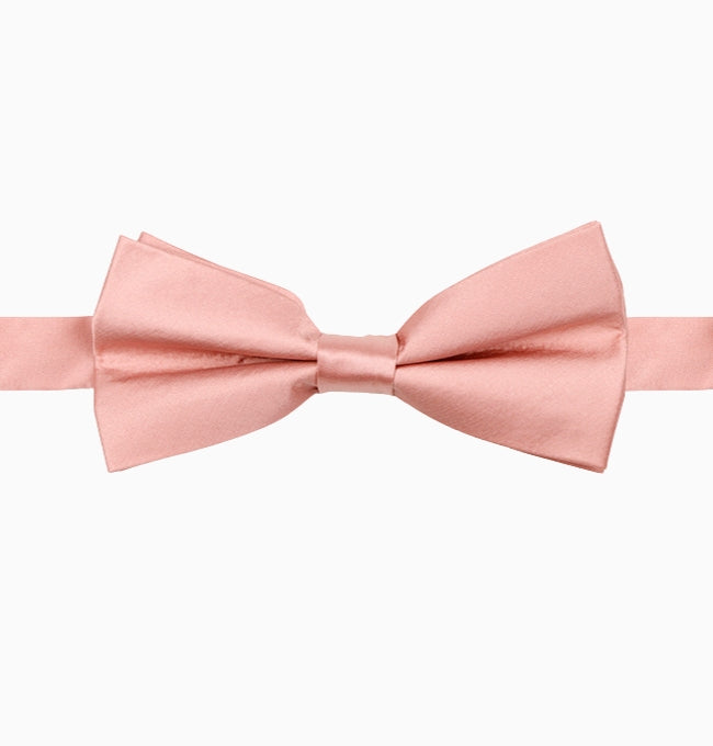 Noeud Papillon Rose Homme en Polyester