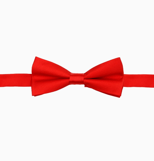 Noeud Papillon Rouge Enfant en Polyester