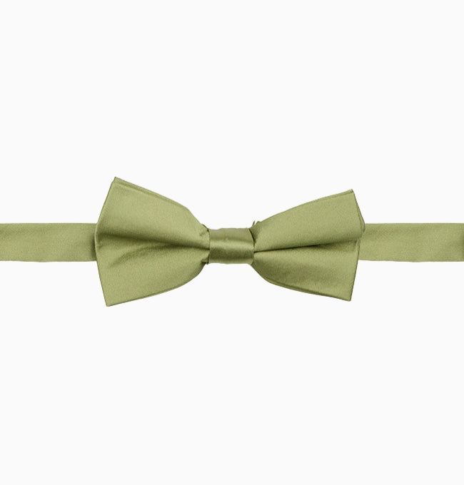 Noeud Papillon Vert Amande Enfant en Polyester