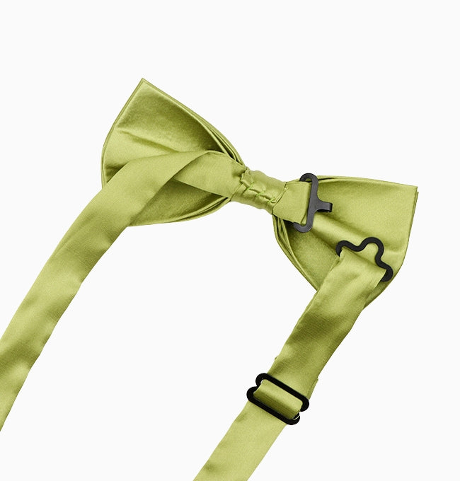 Noeud Papillon Vert Homme en Polyester