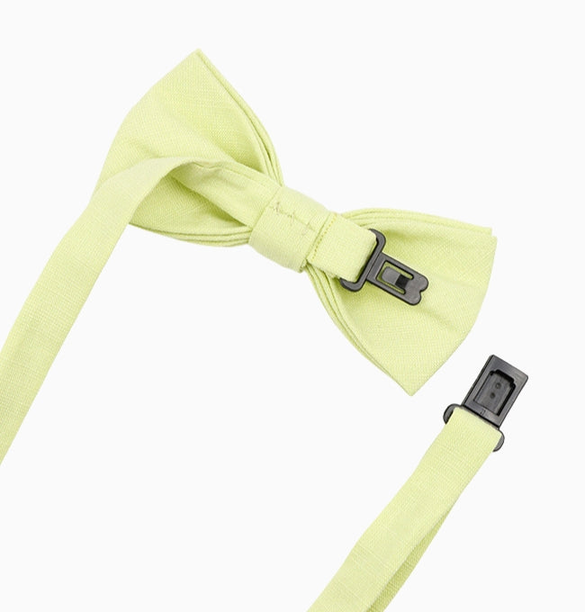 Noeud Papillon Vert Kaki Enfant en Coton