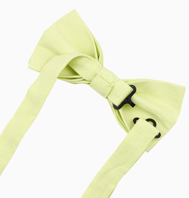 Noeud Papillon Vert Kaki Homme en Coton