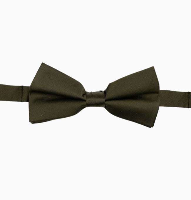 Noeud Papillon Vert Kaki Homme en Polyester