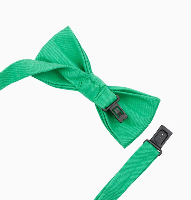 Noeud Papillon Vert Olive Enfant en Coton Côtelé