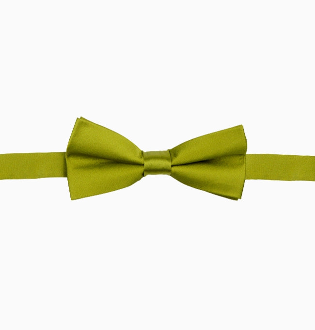 Noeud Papillon Vert Olive Enfant en Polyester