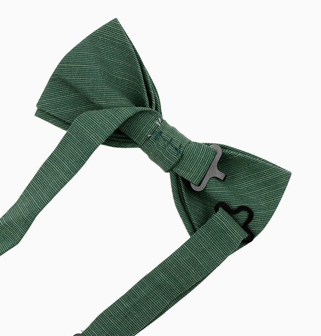 Noeud Papillon Vert Sapin Homme en Coton