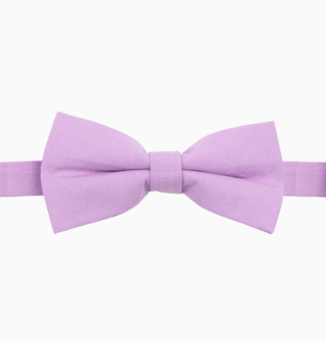 Noeud Papillon Violet Homme en Coton