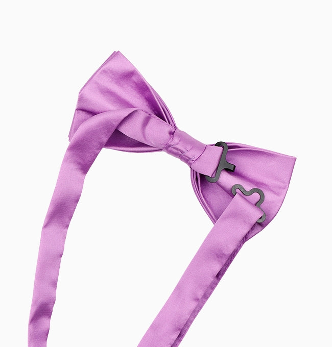 Noeud Papillon Violet Homme en Polyester
