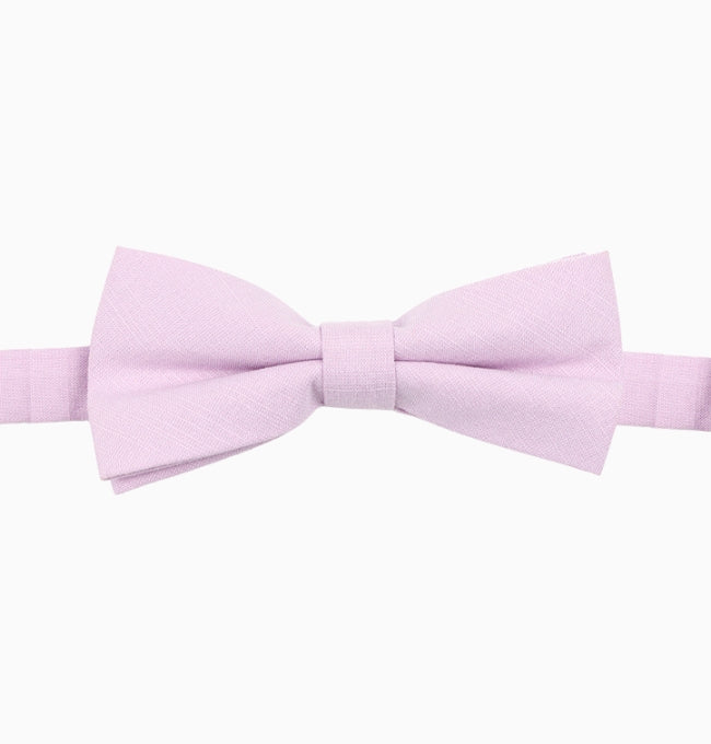 Noeud Papillon Violet Pastel Homme en Coton