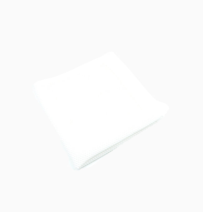 Pochette de Costume Blanc en Tricot