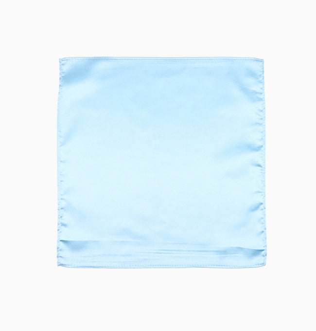 Pochette de Costume Bleu Ardoise en Polyester