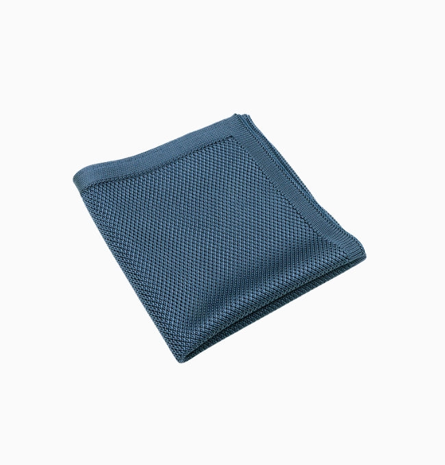 Pochette de Costume Gris en Tricot