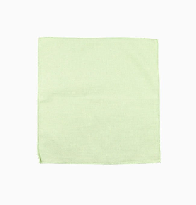 Pochette de Costume Vert Menthe en Coton