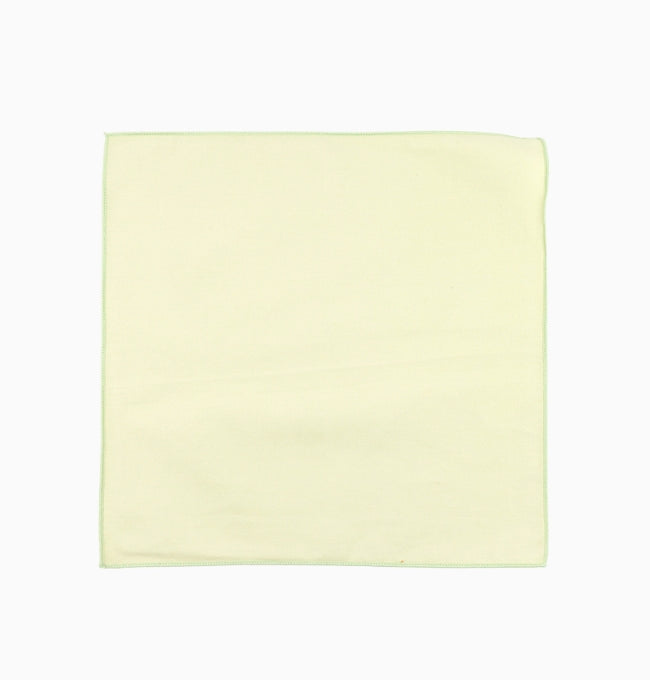 Pochette de Costume Vert Pâle en Coton Côtelé