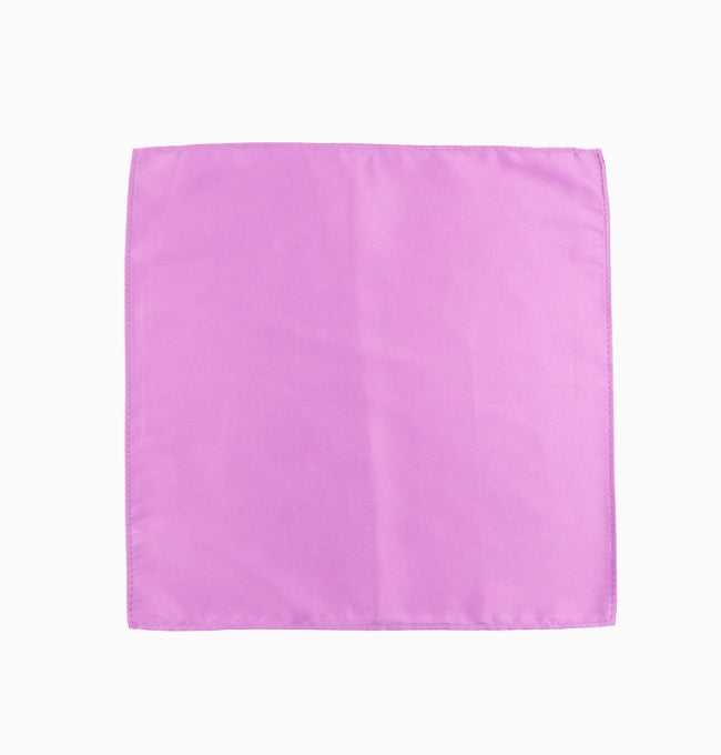 Pochette de Costume Violet en Polyester